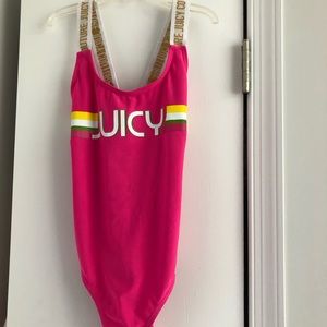 Girls Juicy Couture One Piece Swimsuit